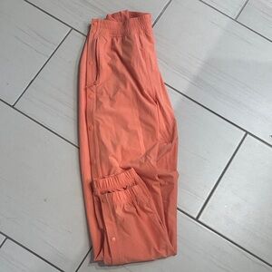 lululemon athletica Orange Track Pants